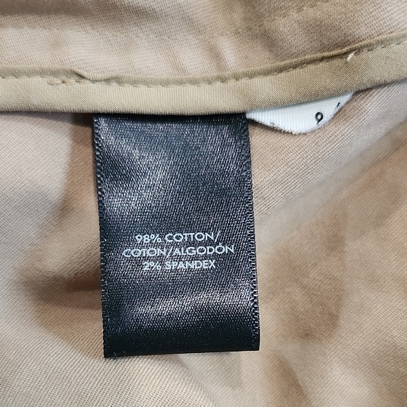 Ann Taylor Tan Button Front Ruffle Sleeve Jacket Size Small - Picture 8 of 8